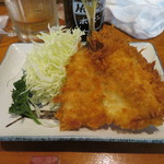 亀善 - 身がフワフワのアジフライ