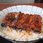 下諏訪 うなぎ小林 - うな丼＠１７８５（12’1月）