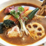 Soup curry tom tom kikir - スープカレー　チキン野菜