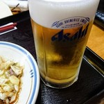 Masu gen - 生ビール。昼のちょい飲み。