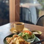 cafe HIFUMI - ドリンク代プラス200円のベーグルフレンチトーストのモーニング♡とっても美味しい！