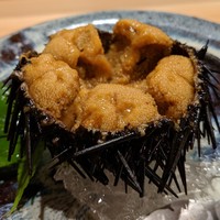 鮨 十兵衛 - 岩手産ムラサキウニ