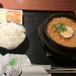 Minari - チゲ辛ラーメン定食