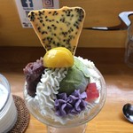 カフェアンドショップ ロータスランド - 2019/06/29
      きまぐれサラダ 450円
      おまかせセット 550円
      和パフェ 620円
      ドリンクセットアイスミルク 190円