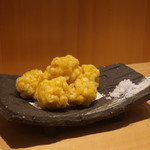 こころや - とうもろこしの岩石揚げ