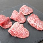 和牛紅肉5種拼盤 【5Kinds of wagyu beef platter】