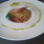 ビストロ セレニテ - 海老とシラスのジェノベーゼ