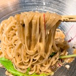 Japanese Soba Noodles 蔦 - 【2019年06月】夏限定「冷製トマトクリームの和えつけSoba～冷やし中華テイスト～、先ずは本体をマゼマゼして頂きます。