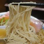 中華そば しば田 - 味玉煮干しそば啜る