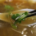 中華そば しば田 - 各種具を喰らう