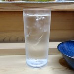 家庭料理 小川 - 蔓無源氏 水割り