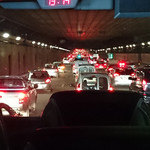 TOTAL - パリ市内高速 日曜日の大渋滞