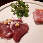 Tenoshima - おつくり「鰹と金目鯛」
