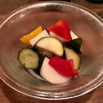 ガッポリーニ - ５種のお野菜ピクルス