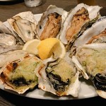 8TH SEA OYSTER Bar - 牡蠣素焼き、牡蠣季節焼き、牡蠣バターソテー