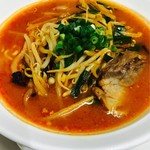 竜の巣 - 竜の巣ラーメン(中辛)