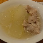 上州屋酒店　いこい - とうがん煮350円