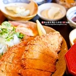 和食家 おがわ亭 - びっくりロースカツ(220g)御膳