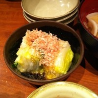 銀平 北新地店 - 白菜の漬け物
