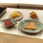 日本橋蛎殻町 すぎた - なまばちこ、すじこ、かずのこ、