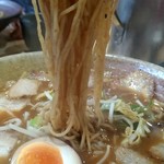 らーめん専門夢一屋 - 麺　リフト！