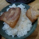 Ramensemmonyumeichiya - 島豚チャーシュー　オンザライス
