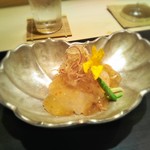 銀座 よし澤 - お造り　マコガレイ