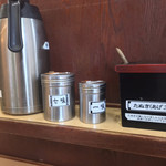 そばの神田 東一屋 - コンディメンツ。