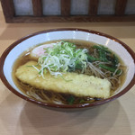 そばの神田 東一屋 - アサソバビンボー！  
      朝そば＋いか天！