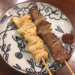 牛ホルモン串 吉村 - 