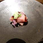 御料理 光安 - 境港のホンマグロ大トロ