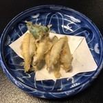 ひさご寿し - 稚鮎の天ぷら
