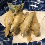ひさご寿し - 稚鮎の天ぷら