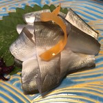 ひさご寿し - 小鮎のあら造り