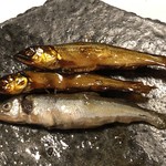 ひさご寿し - 小鮎の佃煮2種