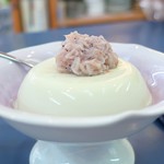 陸奥 こむらさき - 北海道大豆豆腐 アミの塩辛