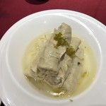 老吉士酒家 - 湯葉で肉を巻いたやつ