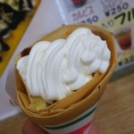 ミュクレバーコア - バナナチョコシロップ生クレープ