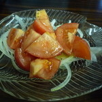 鳥嶋屋 - トマトサラダ　４２０円