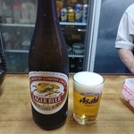 伊勢屋酒店 - 瓶ビール(中)アサヒ、キリンと選べるよ。