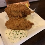 とんかつ ひろ喜 - 広島産カキフライ（3ケ）（￥550）