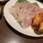 万宝家 - 蒸し豚（キムチ付き）（￥850/1人前）