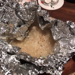 鳥茂 - 玉ねぎと軟骨のホイル焼き