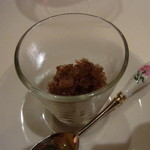 トラットリア・アルベロ - ドルチェピッコロ／バルサミコ酢のグラニテ