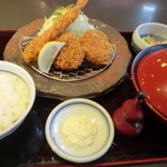 かつ丸 - ビジネスランチ　１０５０円