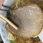 大勝軒 - チャーシュー平面8×6㎝