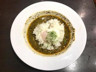 PRONTO - 大阪スパイスカレーパスタ＋半熟卵ごはん