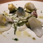 ラ・ボンヌターブル - 水蛸、水茄子、フェンネル、青柚子