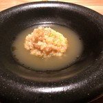 ラ・ボンヌターブル - スープドポワソンのリゾット