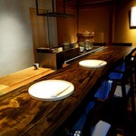 温石 - カウンターに一人収まりました